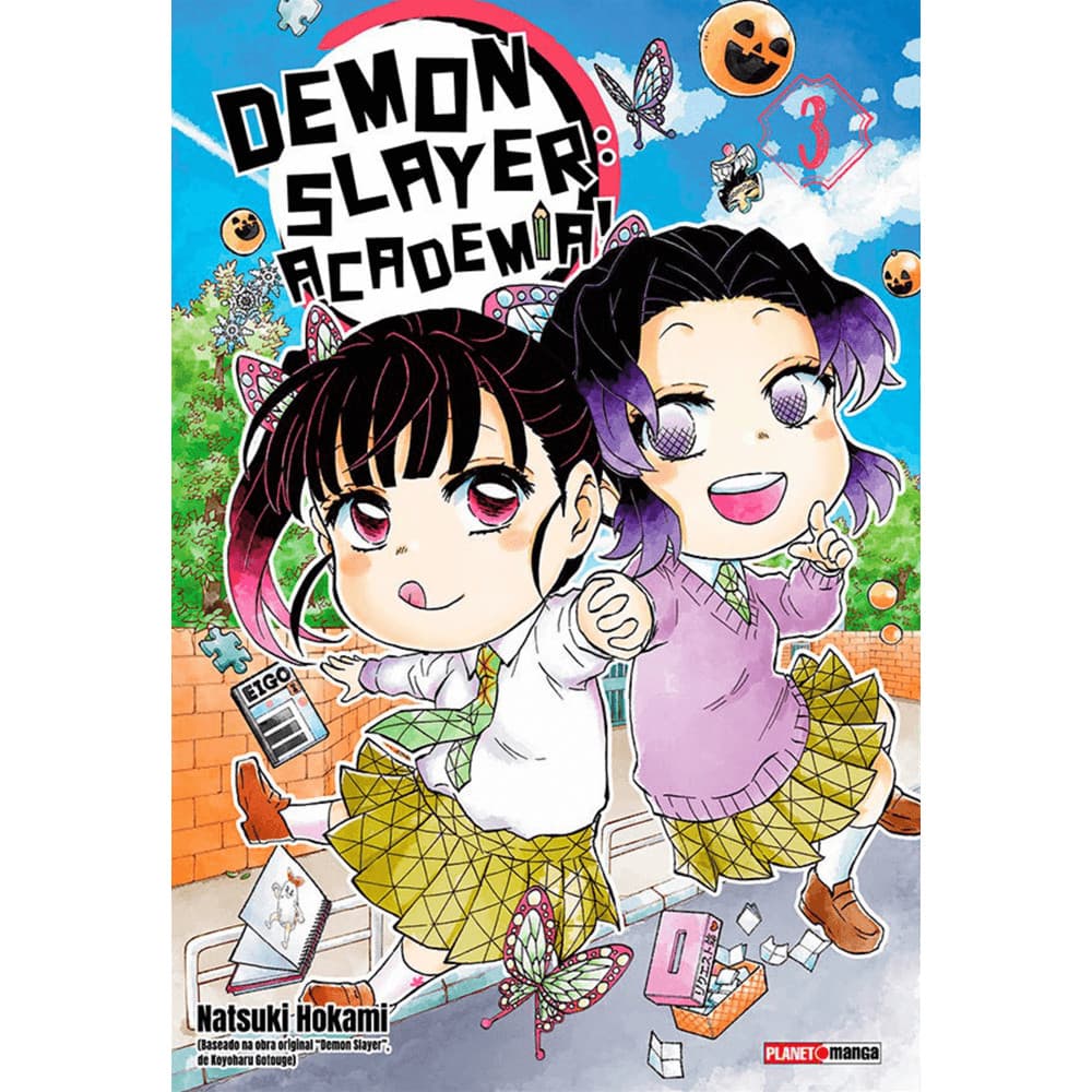 Mangá - Demon Slayer: Academia 03 - Novo/Lacrado