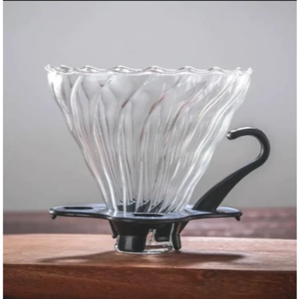 Suporte Porta Filtro De Café Vidro Coador Permanente