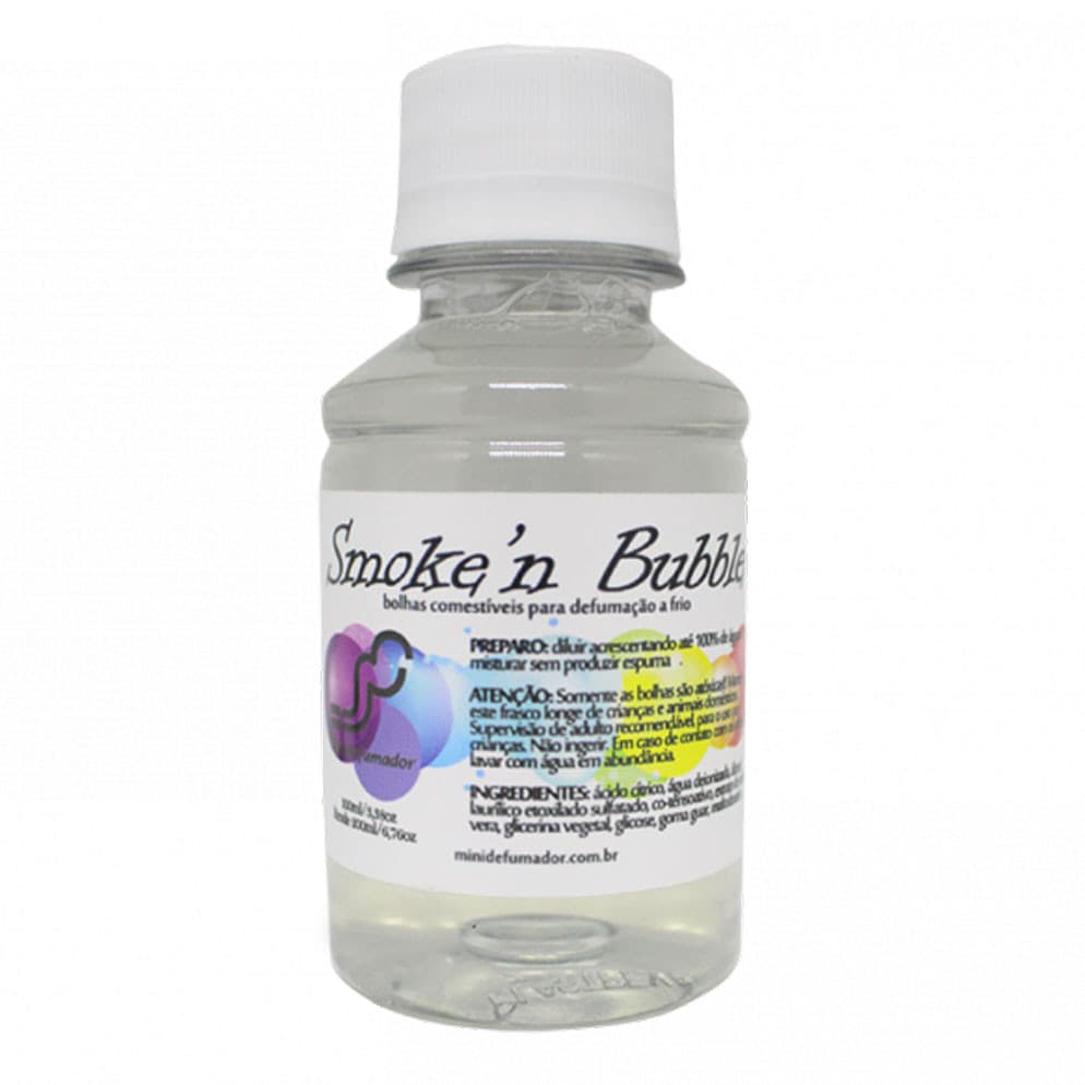 Smoken Bubble - Fluido Para Bolhas Defumador