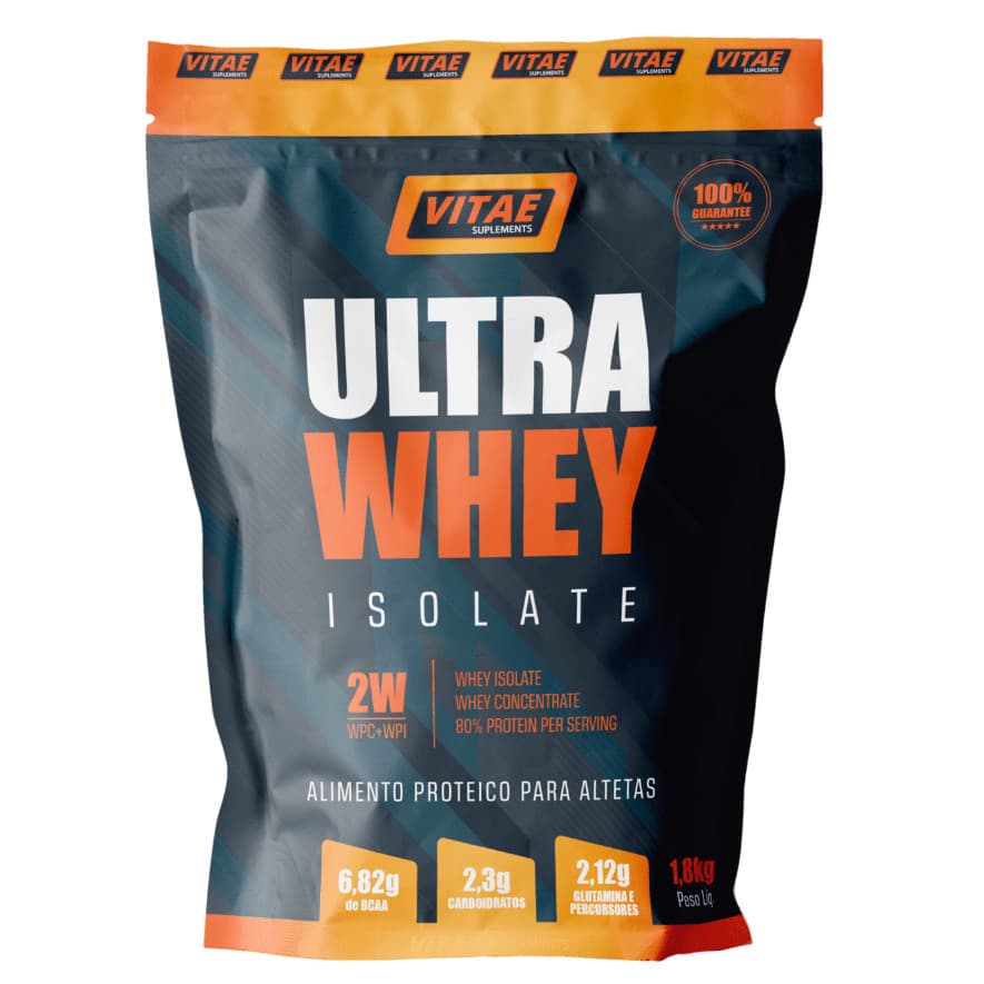 Ultra Whey Protein Isolate Vitae 1.8kg Refil