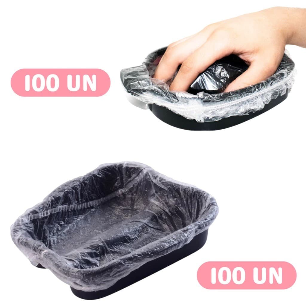 Kit de Protetor de Bacias Manicure/Pedicure Ntflex 100 Unidades de Cada