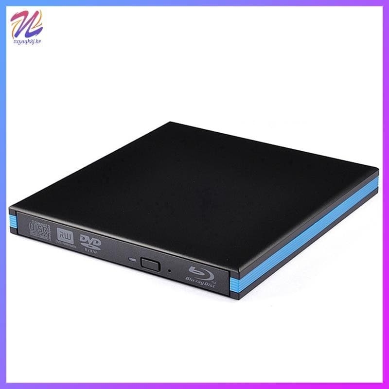 Blu-Ray Burner Player USB 3.0 CD DVD Leitor Externo De Gravador De Unidade Bluray Para PC Laptop Desktop