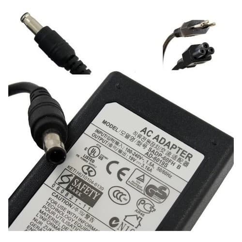 Fonte Carregador Para Notebook Samsung 19V 3.16A (5.5*3.0)