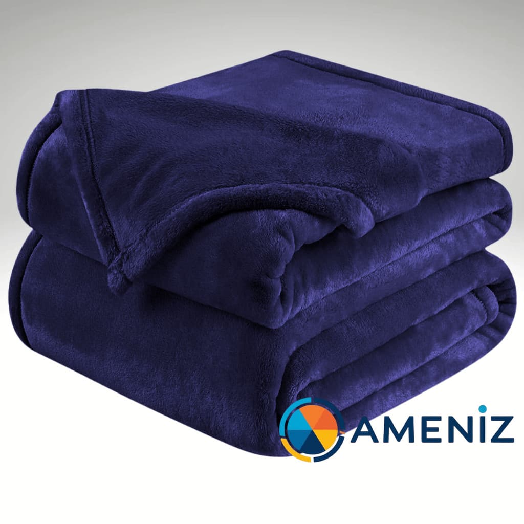 Manta Casal Microfibra 2,00x1,80Mt Várias Cores