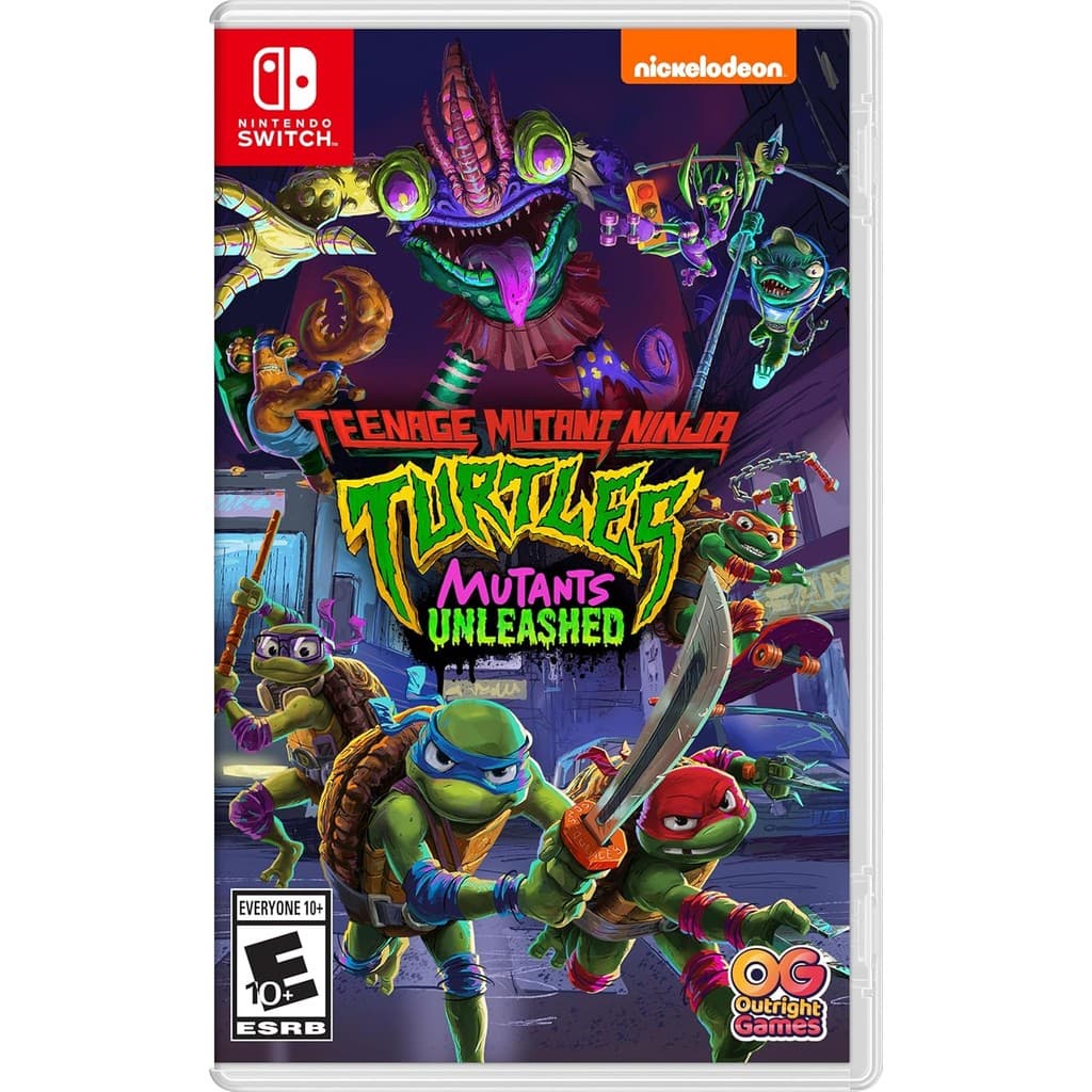 Teenage Mutant Ninja Turtles Mutants Unleashed Switch Midia Fisica
