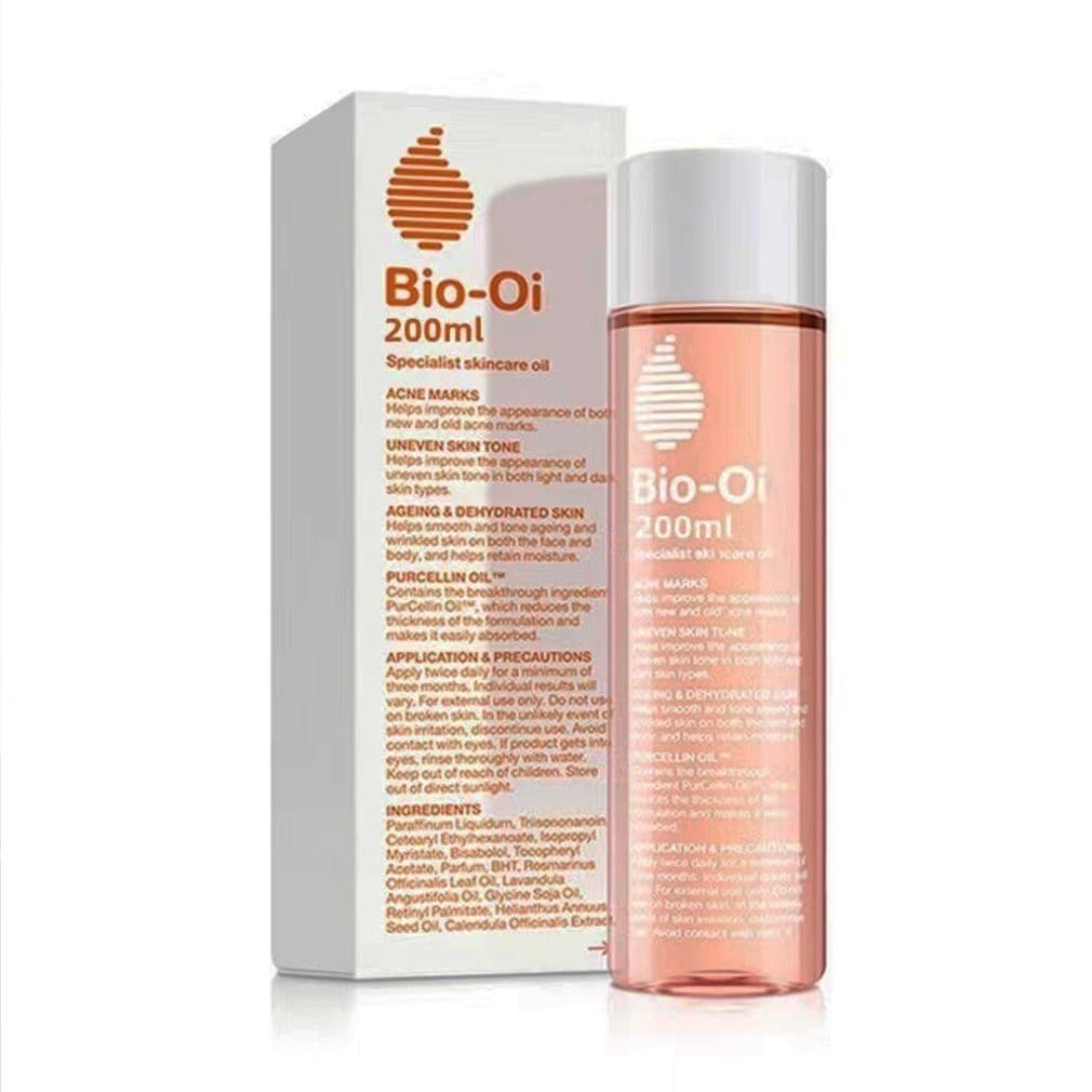 Bio Oil Óleo Cuidados Com A Pele Essencial Para Remoção De Cicatrizes Essência Estrias Irregulares Melhora 200ML