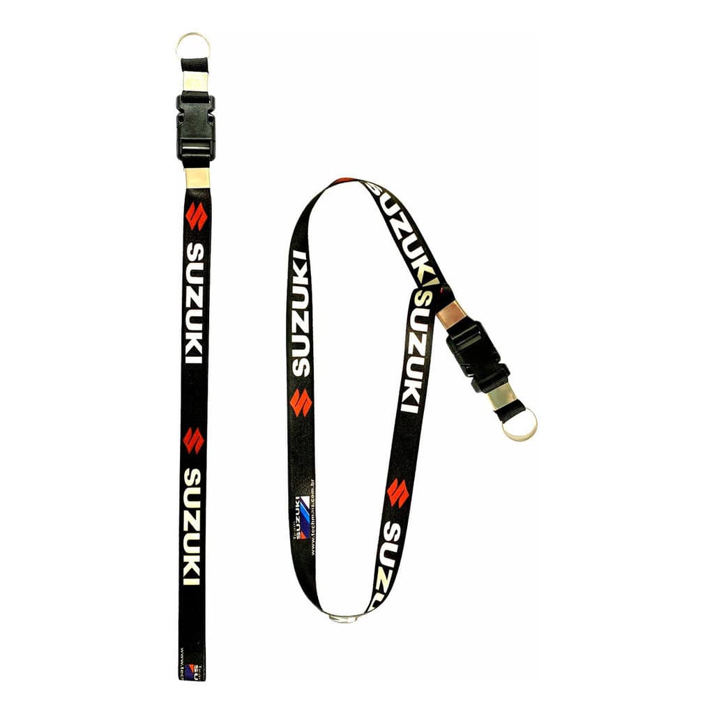 Cordão Chaveiro Para Motos Suzuki, Cordão Engate Resistente