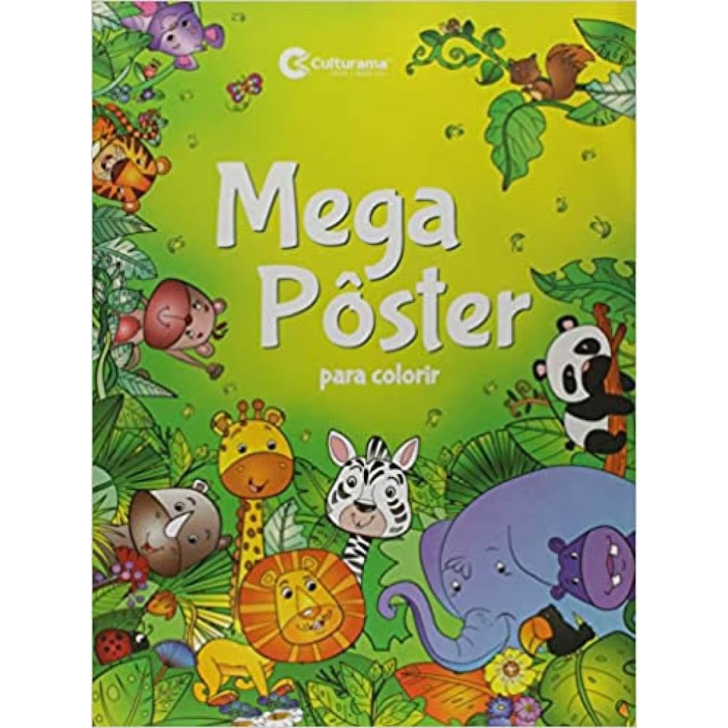 MEGA POSTER PARA COLORIR SORTIDO   2 CAPAS