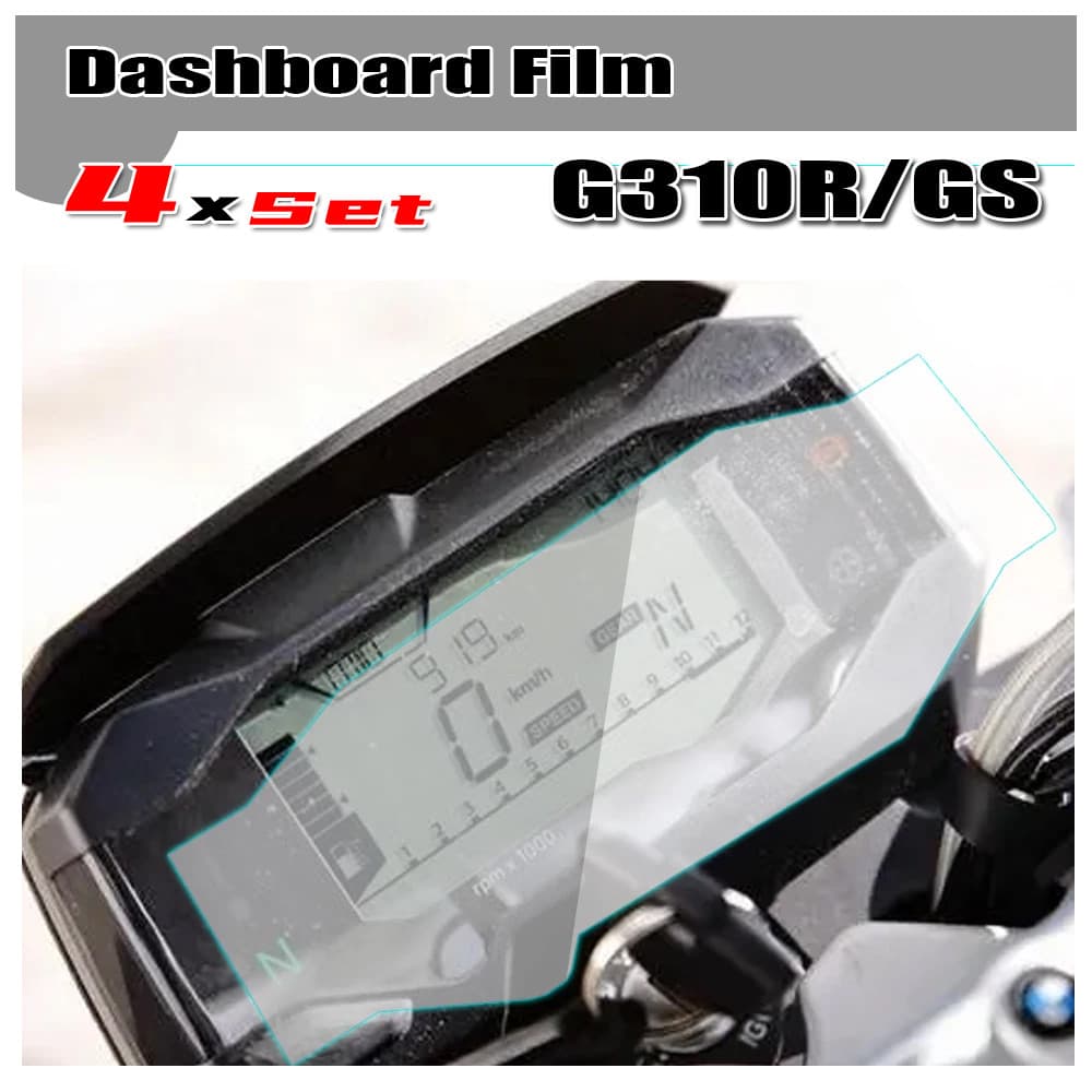 Para BMW G310R G310GS G310 R G310 GS 2017-2018 Painel De Instrumentos De Motocicleta Cluster Filme De Proteção Contra Ar