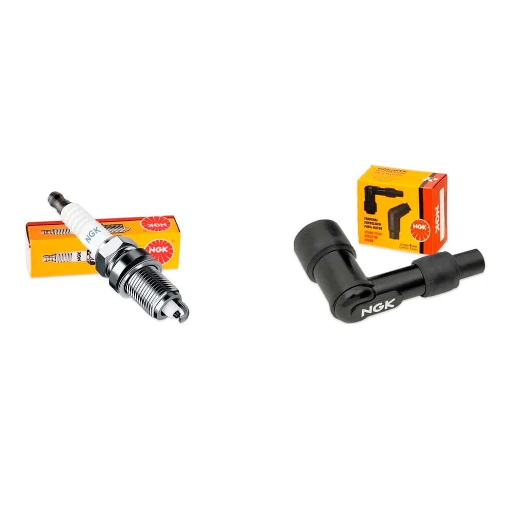 Vela Ignicao Fazer 250 Lander 250 2016/24 Dr8ean + Cachimbo