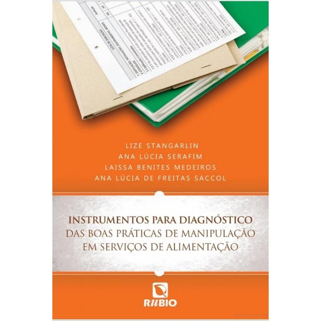 Livro: Instrumentos para Diagnóstico das Boas Práticas de Manipulação em Serviços de Alimentação (Novo, Lacrado)