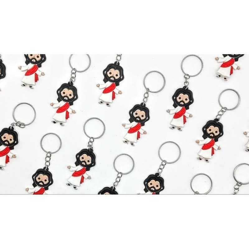 chaveiro Jesus Lembrancinha 10un Chaveirinho Festa Igreja Yeshua