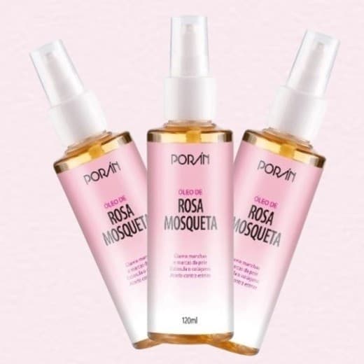 Oleo de Rosa Mosqueta Corporal e Facial 120ml Poran - Clareia manchas