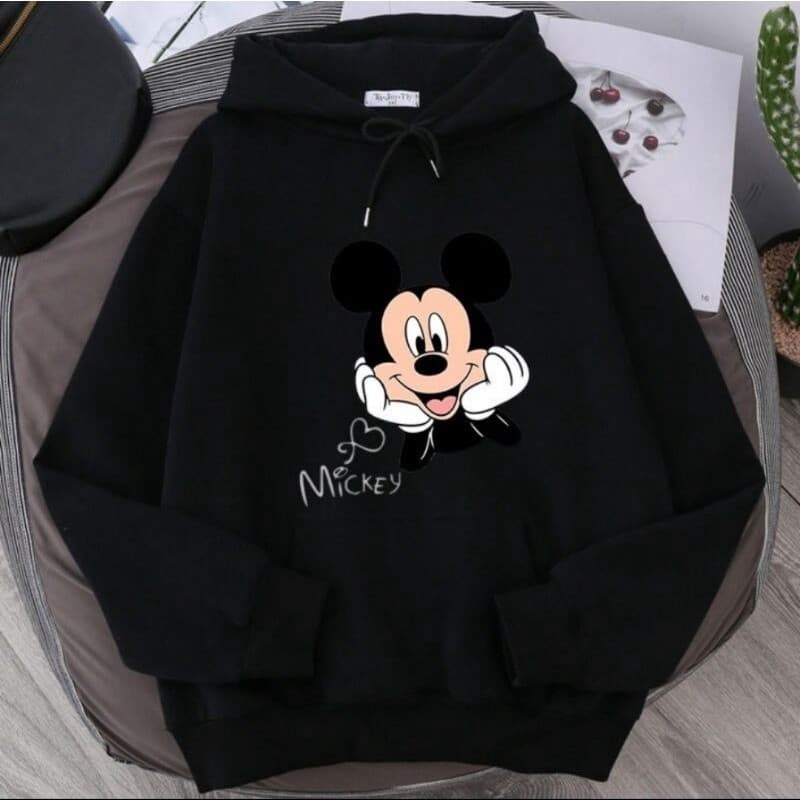 Moletom Canguru Mickey Unisex Blusa Frio Manga Longa Envio Rápido Lançamento