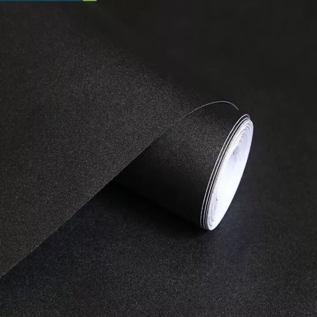 Papel Contact Adesivo 10 Metros Preto Fosco Lavável Promoção envio Imediato