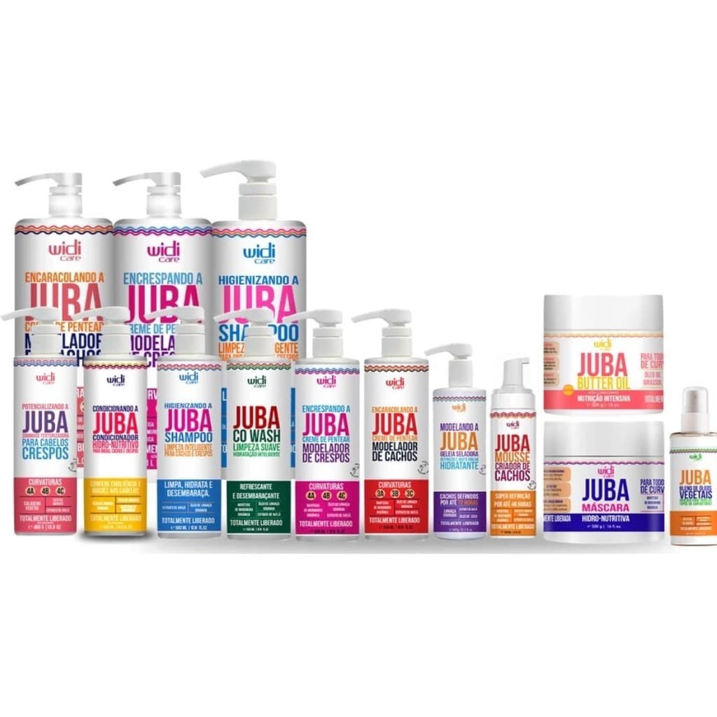 Linha Juba Widi Care - Monte Seu Kit