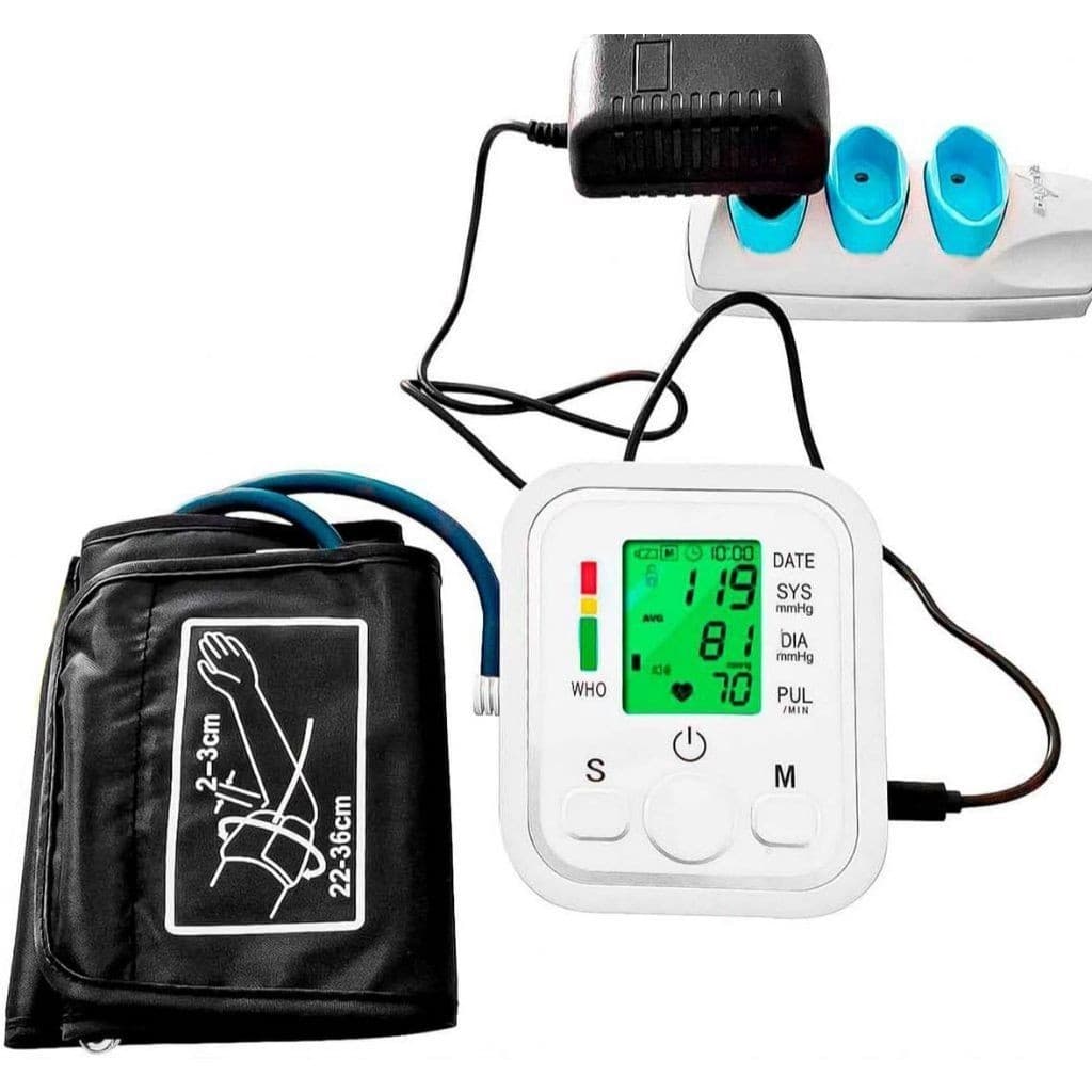 Monitor Digital Pressão Arterial Braço Totalmente Automático Profissional YUMI CELL