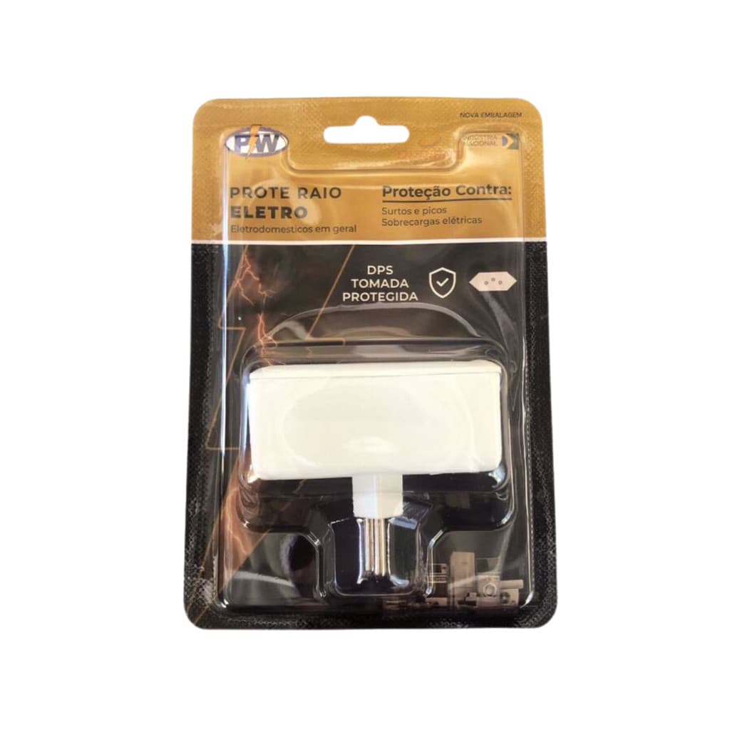 Protetor Contra Raios Descargas Picos de energia Surtos Eletricos para Eletrodomésticos Protetor DPS Original