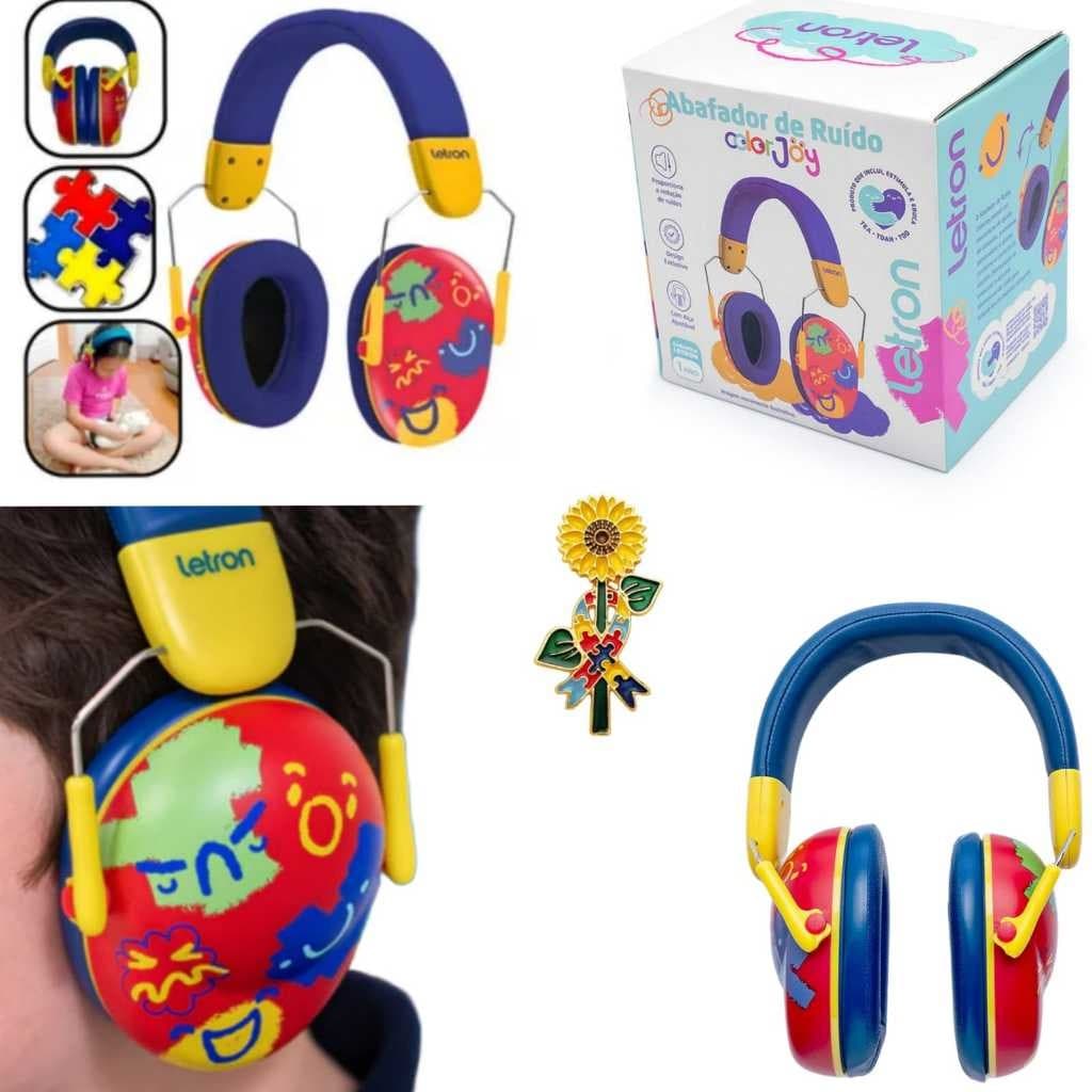 Abafador Cancelamento Ruido Som Protecao Auditiva Conforto e Inclusão