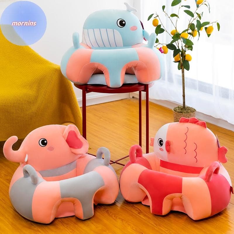 MORNIN 1 Peça Assento De Apoio Para Bebê Sentar Macio Almofada De Cadeira Sofá De Pelúcia Animal BR