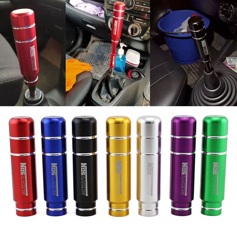 Botão De Mudança De Marcha Universal De Corrida Em Alumínio 13 Cm Alavanca