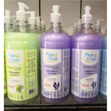 Sabonete Líquido Antisséptico Hidratante Prote Clean 1,1 Litro