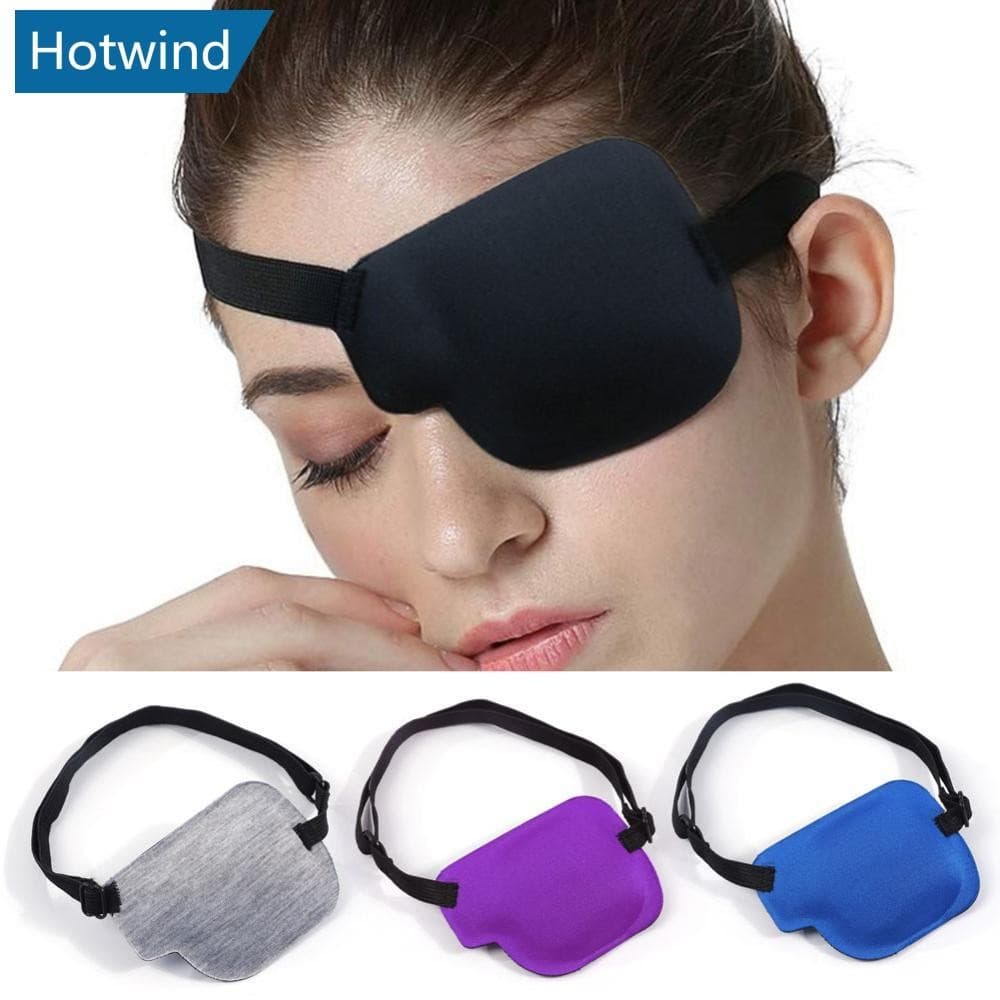 HW Adulto E Criança Máscara De Olho Monocular Capa Bloqueio De Luz Correção De Ambliopia 3D Estereoscópico Estrabismo L3