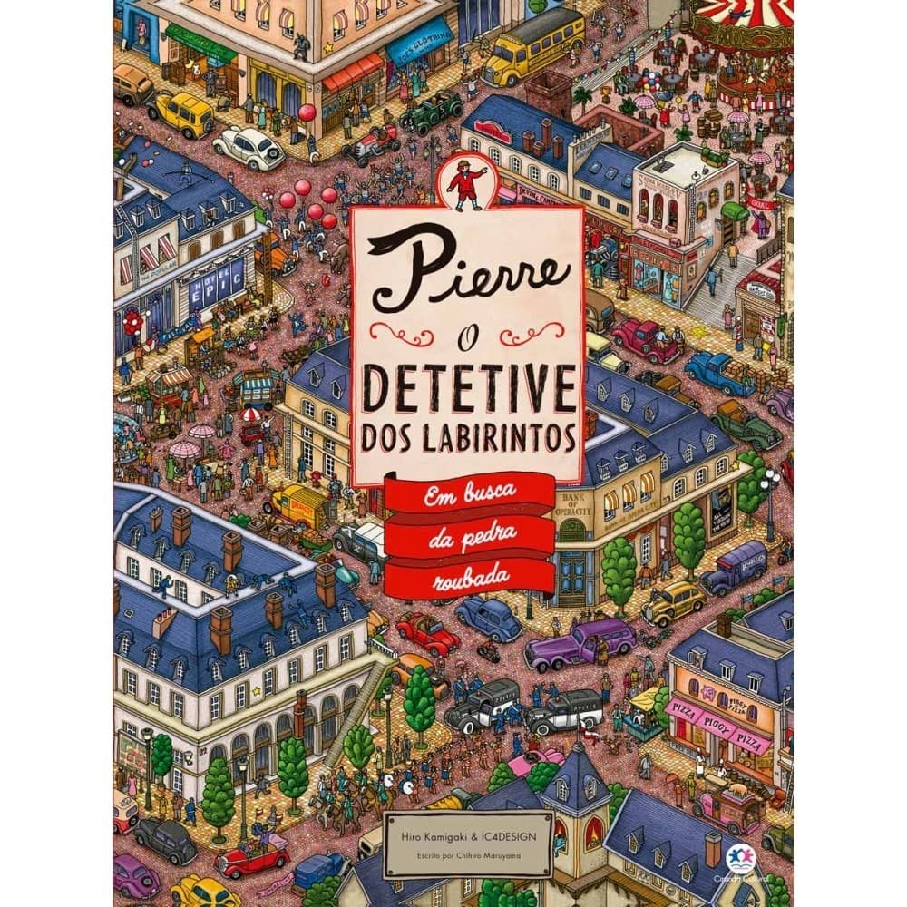 Livro Capa dura Pierre - O detetive dos labirintos - Em busca da p