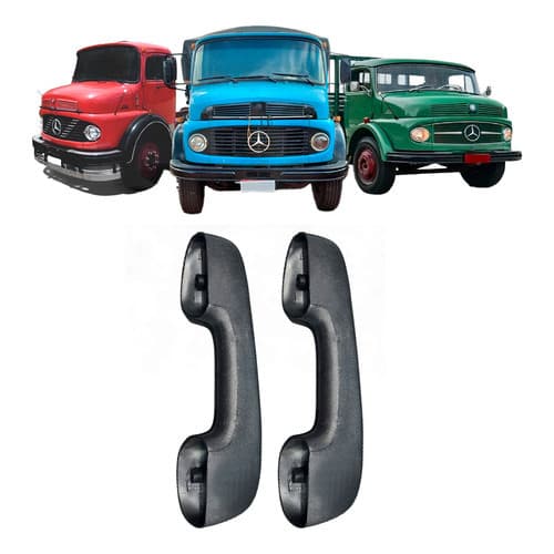 Par - Puxador Porta / Descansa Braco Mb 1113 1313 1513 2013