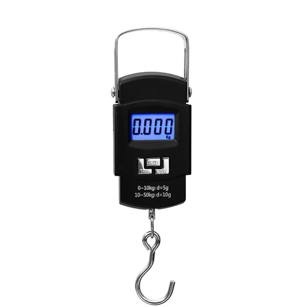 Balança Portátil Digital Mão Mala Bagagem Pesca Até 50kg