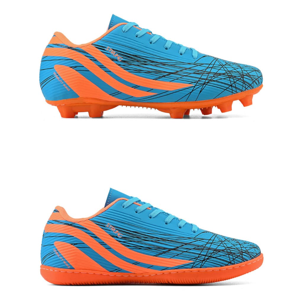 Kit Chuteira Campo + Chuteira Futsal Leve Grama Natural Quadra Salao Chuteira Salao Fut7