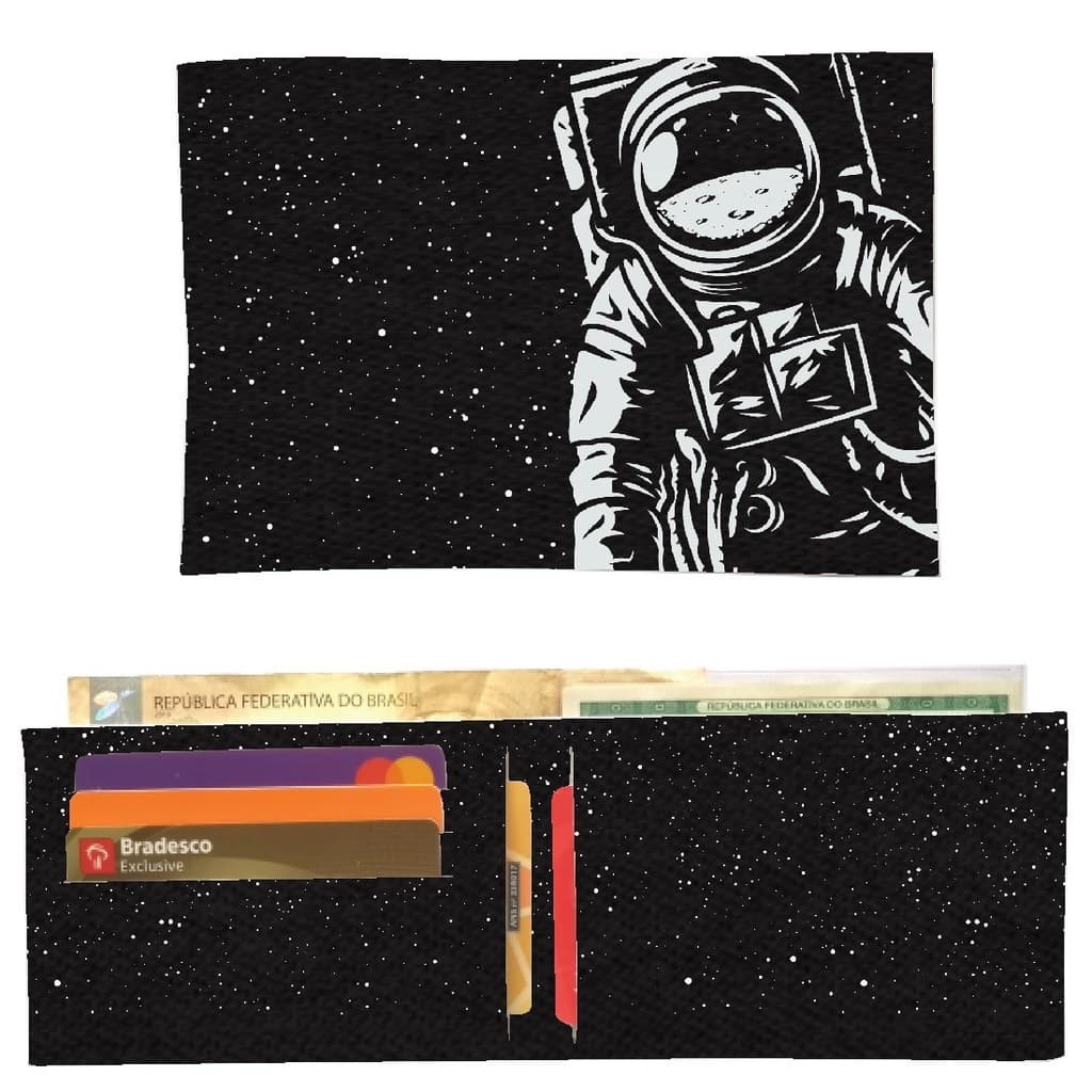 Carteira Slim - Astronauta