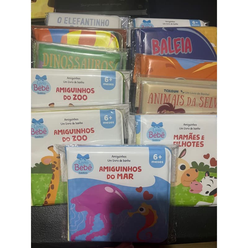 PROMOÇÃO Livros de Banho R$ 16,90 CADA Diversos Modelos - Escolha 1 ou mais