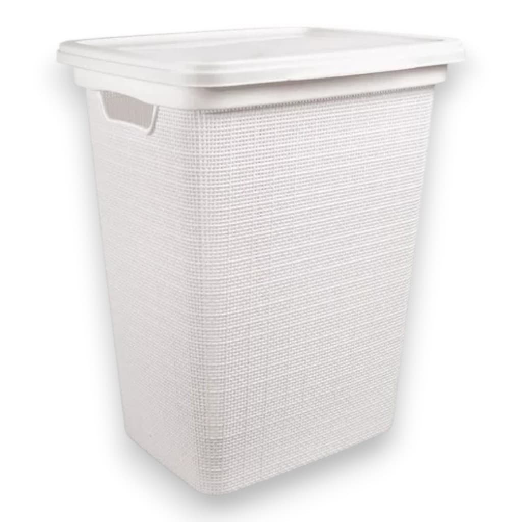 Cesto de Roupa Suja 45L Juta C/ Tampa  Resistente jaguar (entrega imediata)