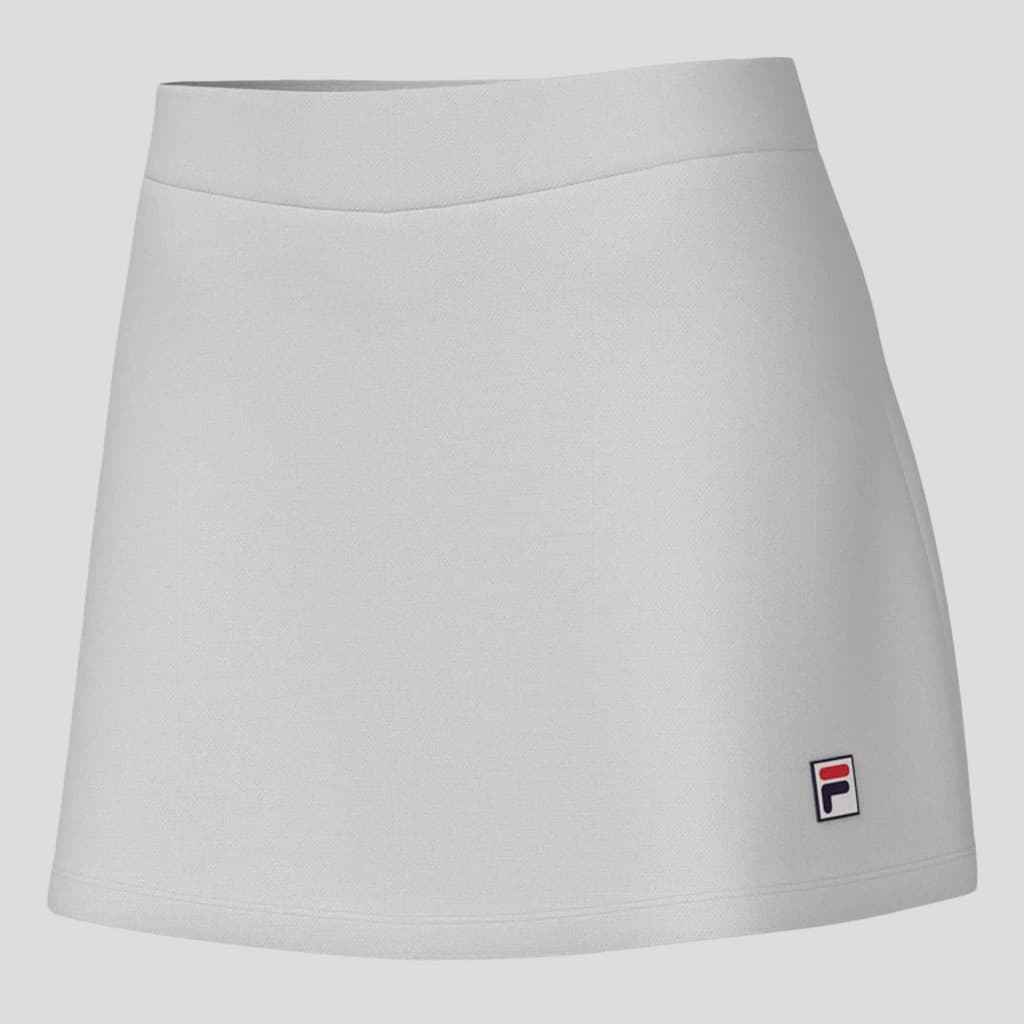 Skort Fila Tennis Basic Feminino Branco e Verde