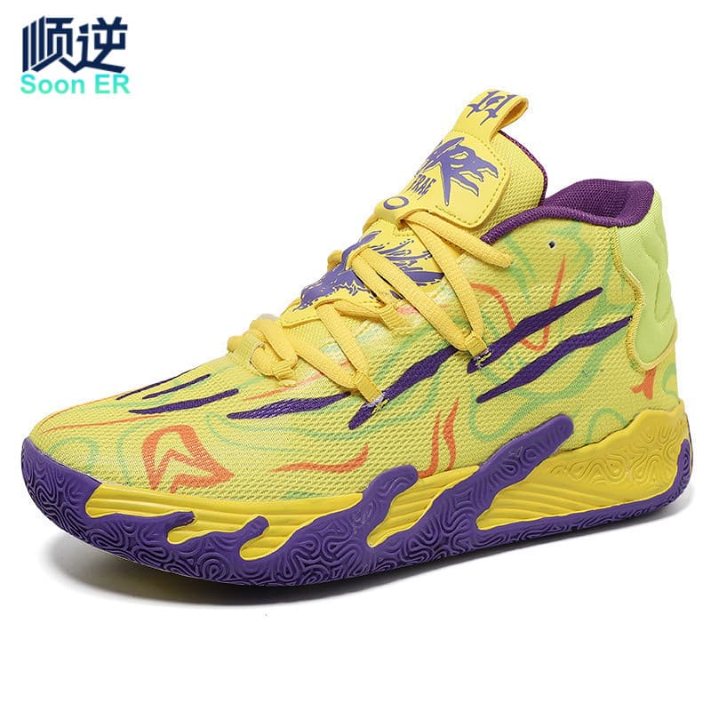 Tênis de basquete masculino feminino amortecimento tênis esportivos sapatos casuais