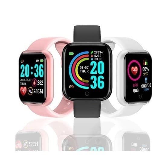 Relogio Smartwatch Smart Bracelet D20/Y68 Plus Relógio inteligente para Android e IOS