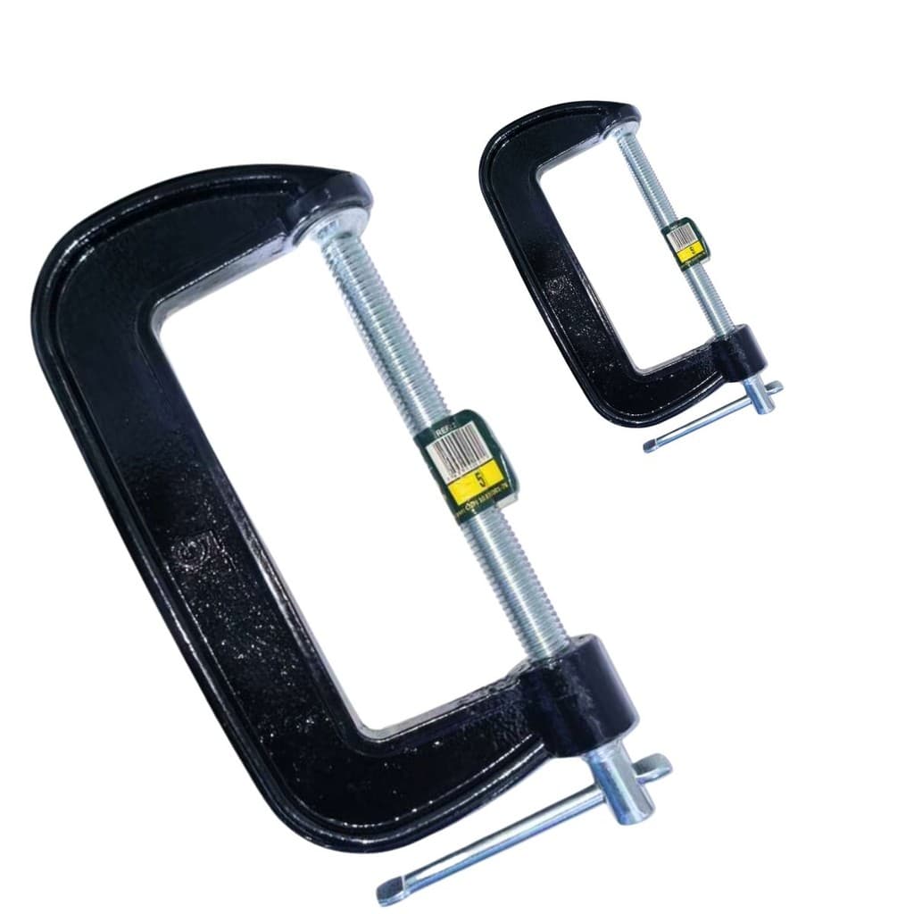 Kit 2 Grampo Tipo C.5 Pol Tafort Robusto E Eficiênte