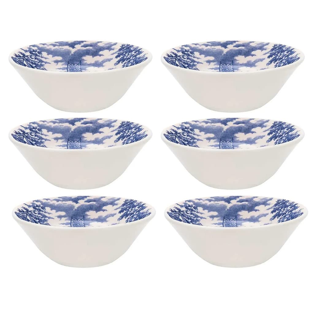 Tigela Conic Cerâmica Estampa Cena Inglesa 15,5cm 6un - Biona R91246