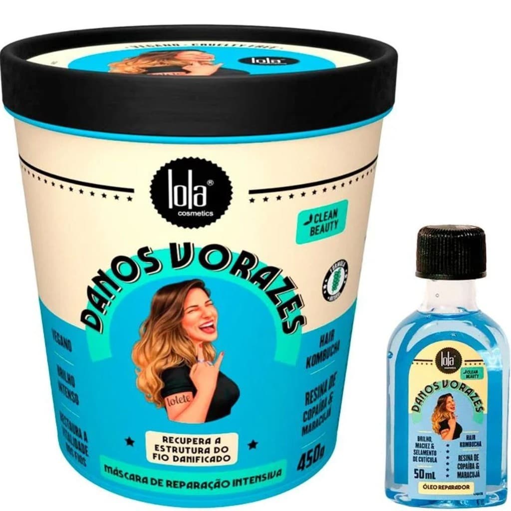 Kit Danos Vorazes -  Mascara Danos Vorazes + Óleo Danos Vorazes