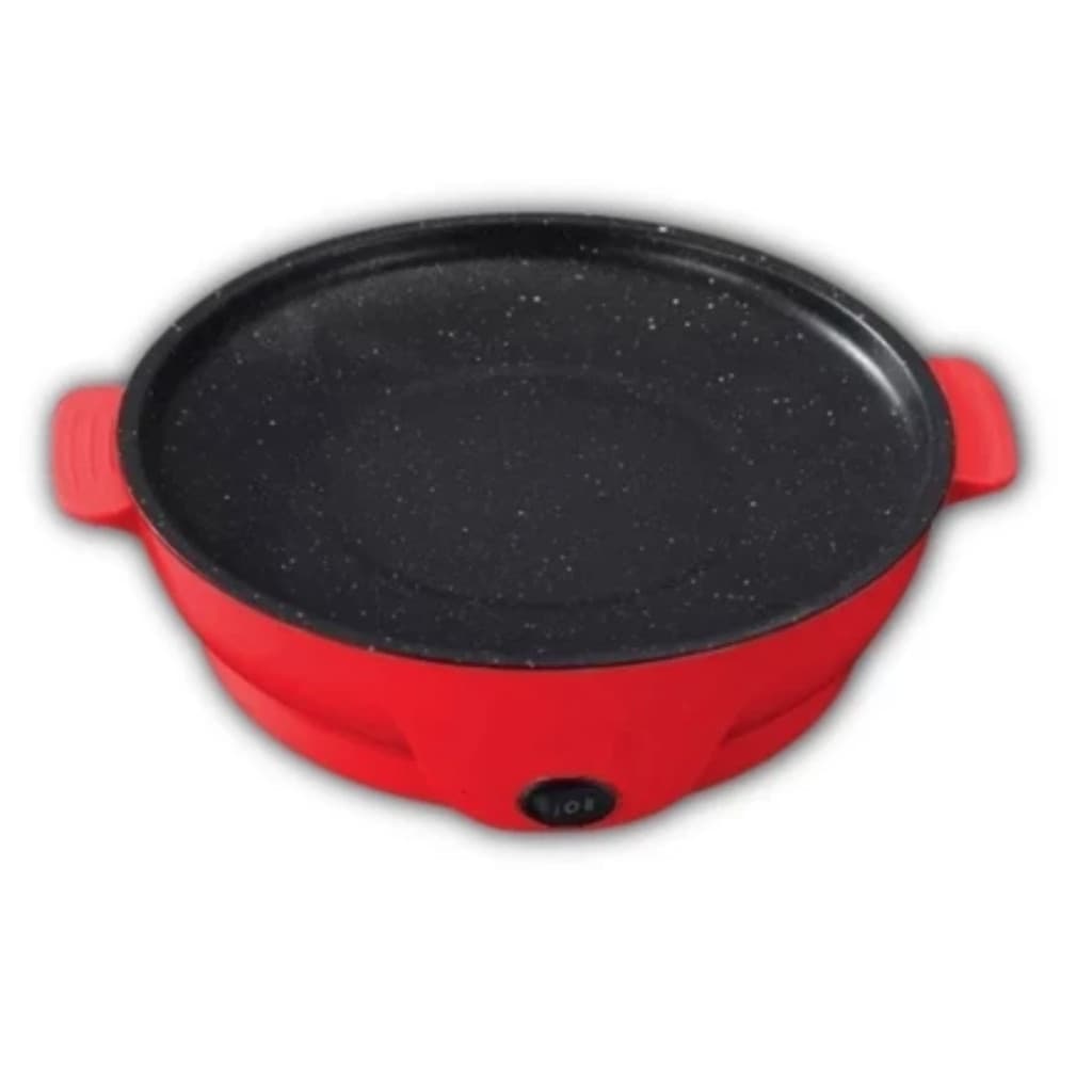 Frigideira Eletrica Antiaderente Chapa Assadeira Grill Multifuncional 600W 110v ou 220v