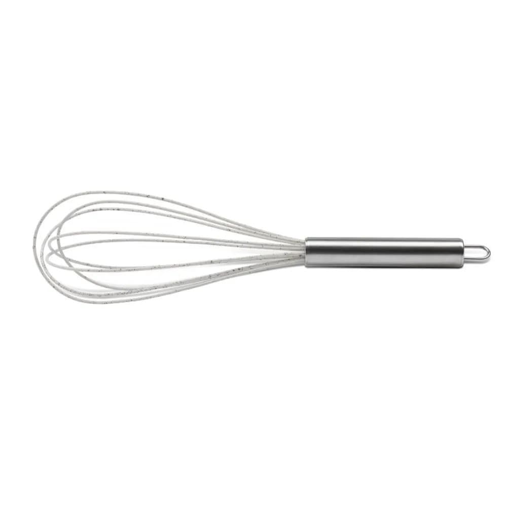 Batedor Manual Fio Inox com Silicone 30 cm Cor Vanilla Linha Duo Brinox