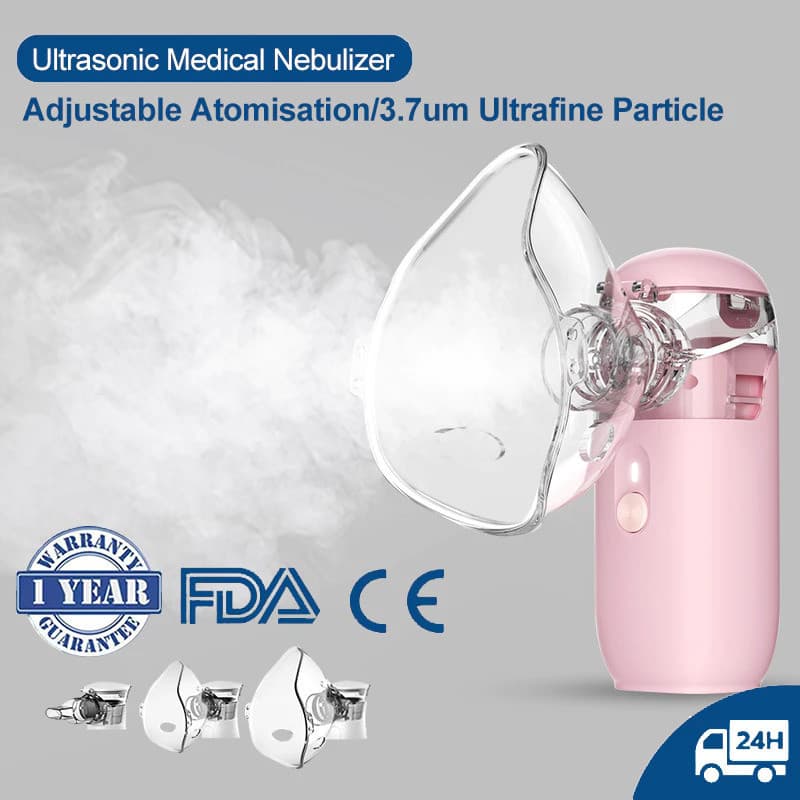 Inalador Atomizador Ultra-Sônico Portátil volume De Silencioso De Grau Médico Adequado Para Adultos/Crianças super
