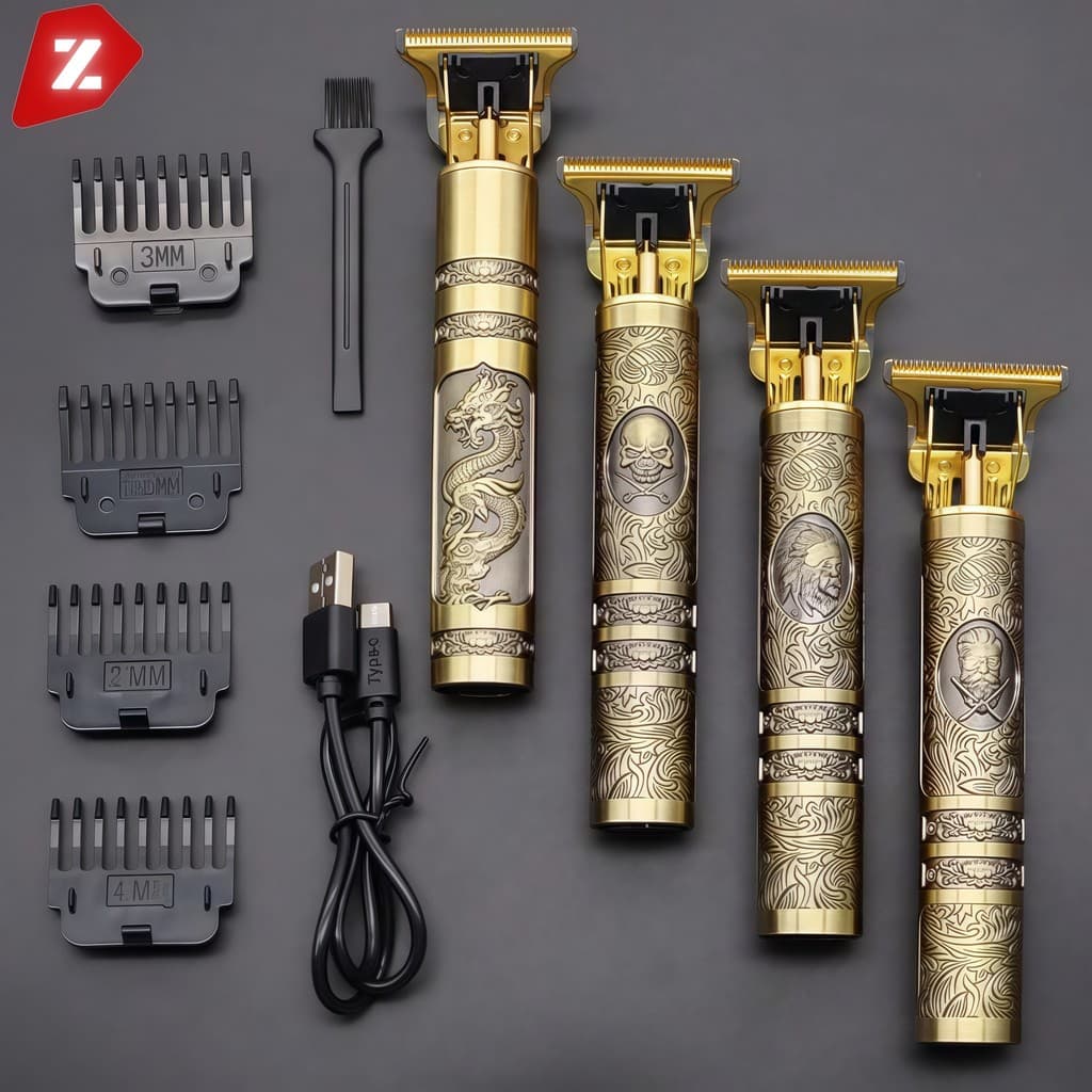 máquina de cortar cabelo máquina de barbear barbeador eletrico masculino aparador de pelos