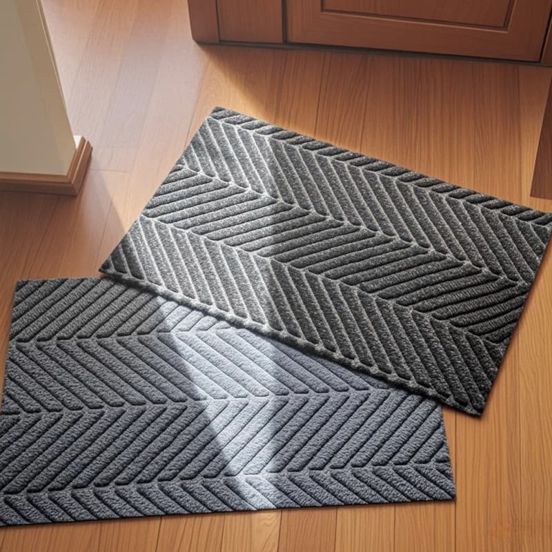 Tapete de Porta Entrada Capacho Antiderrapante Grande Borracha cortáveis tapetes 40*60cm /50*80cm