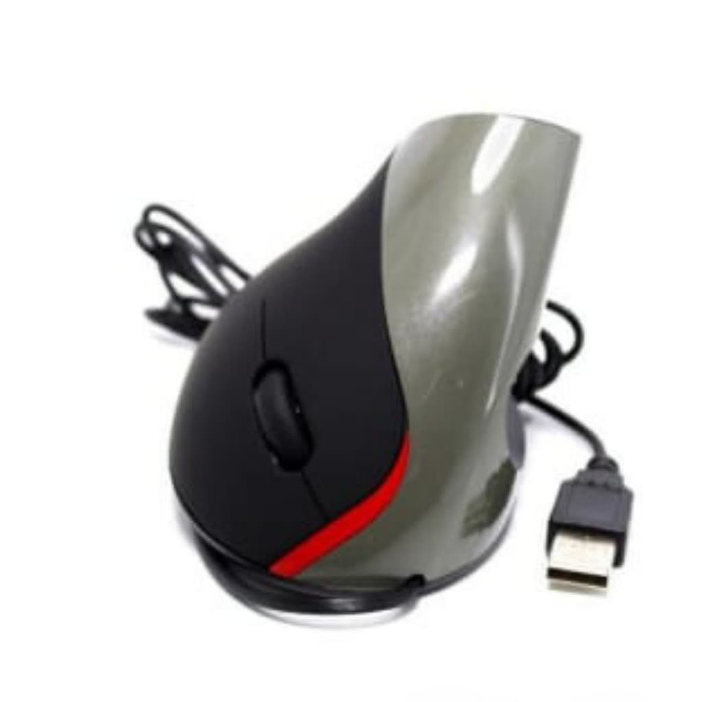 Mouse Gamer Vertical Ergonômico Led 6 Botões Óptico Com Fio JSY-2DY