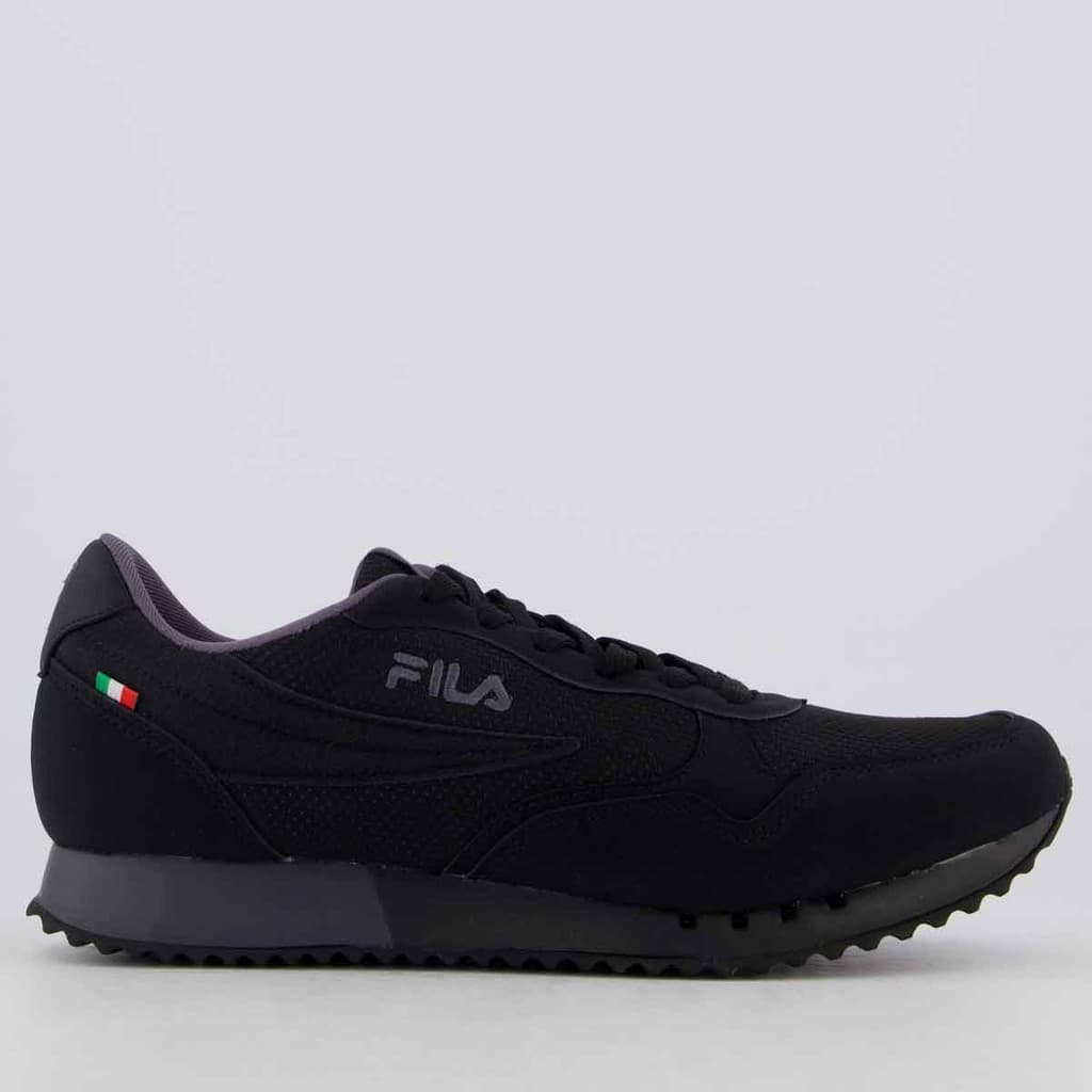 Tênis Fila Euro Jogger Sport II Preto e Grafite