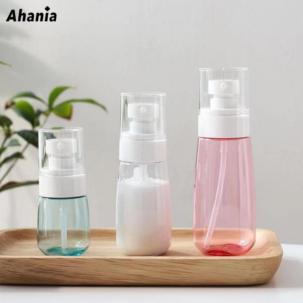 Frasco de Spray Dispensador de Loção, Base e Sabonete Liquido Hidratante 30/60/100ml Recarregavél Portátil para Viagens