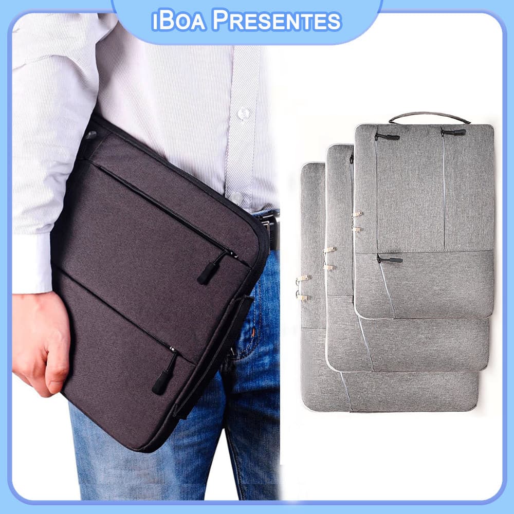 Bolsa De Armazenamento Para Laptop Protege Bolsa Leve Para Laptop De 13 A 15,6 Polegadas
