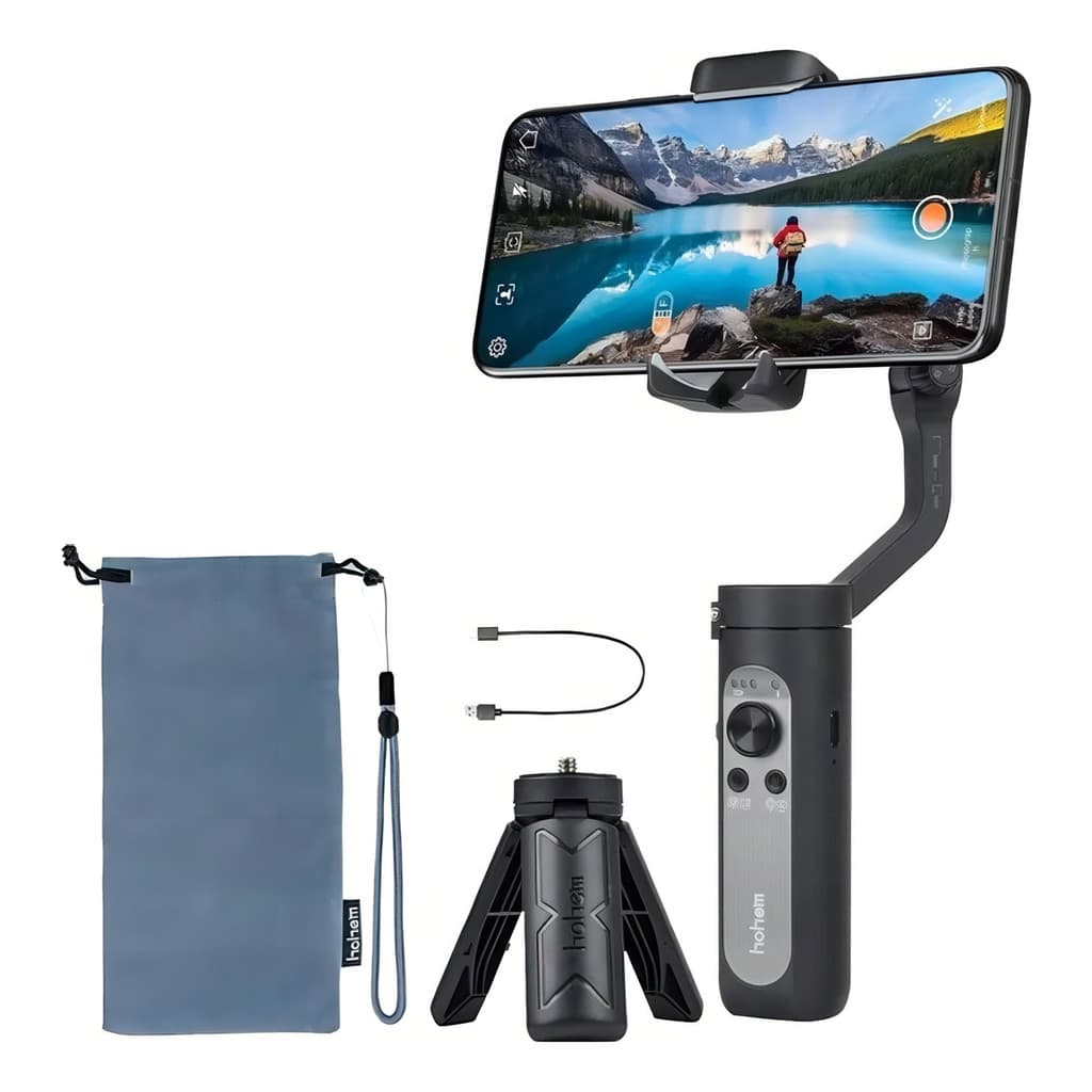 Gimbal Estabilizador Profissional Hohem Xe 3 Eixos Cor Preto